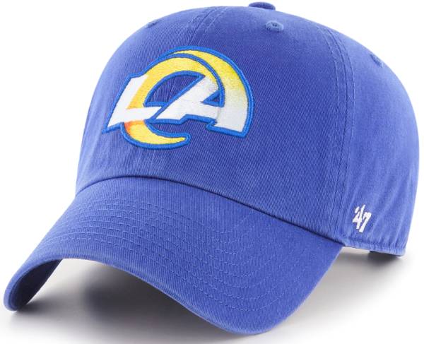 '47 Men's Los Angeles Rams Clean Up Adjustable Royal Hat