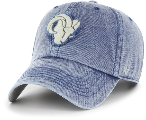 '47 Men's Los Angeles Rams Esker Clean Up Navy Adjustable Hat product image