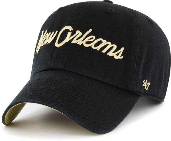 '47 Men's New Orleans Saints City Script Black Adjustable Hat product image
