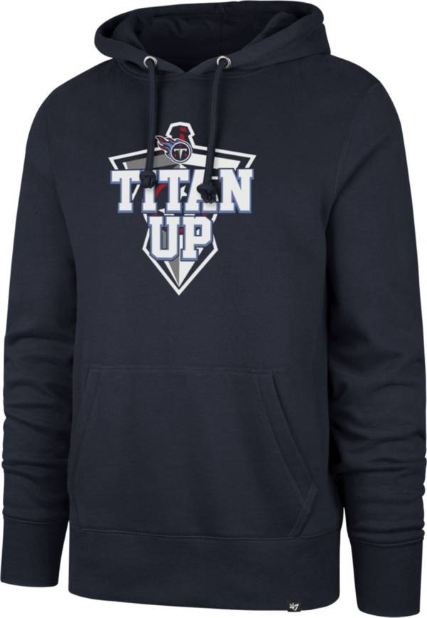 '47 Men's Tennessee Titans Regional Titan Up Navy Pullover Hoodie