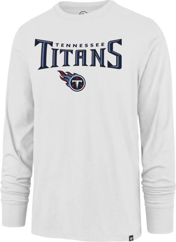 '47 Men's Tennessee Titans Pregame White Long Sleeve T-Shirt product image