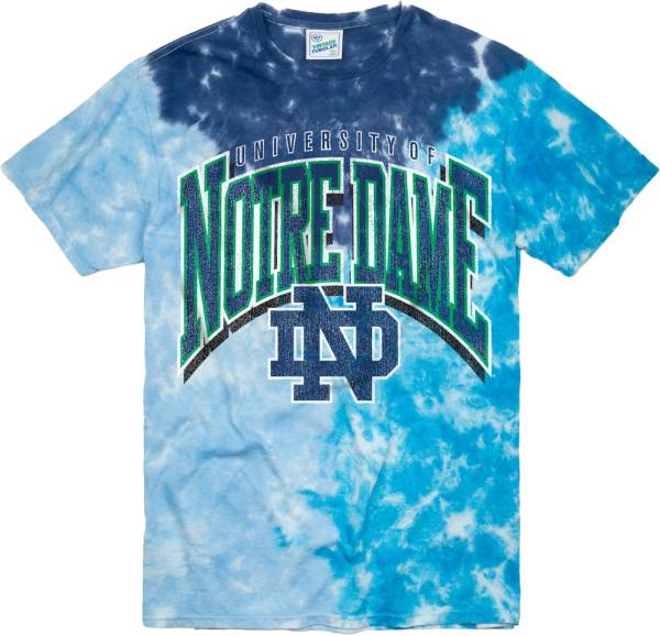 ‘47 Men's Notre Dame Fighting Irish Sky Tri Dye Vintage T-Shirt product image