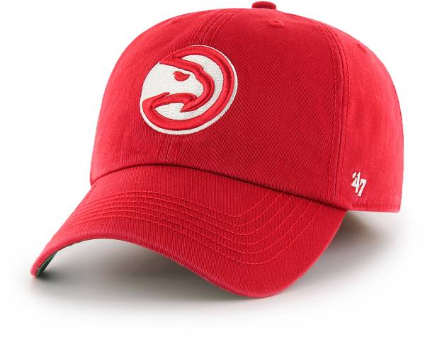 ‘47 Adult Atlanta Hawks Red Baseball Hat