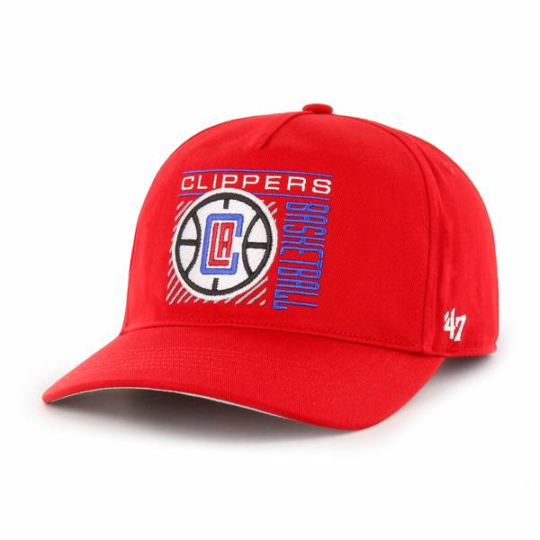 ‘47 Adult Los Angeles Clippers Red Hitch Adjustable Hat