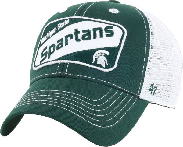 ‘47 Men's Michigan State Spartans Dark Green Woodlawn MVP Adjustable Hat