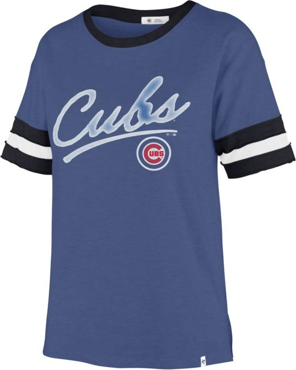 '47 Women's Chicago Cubs Blue Dani T-Shirt