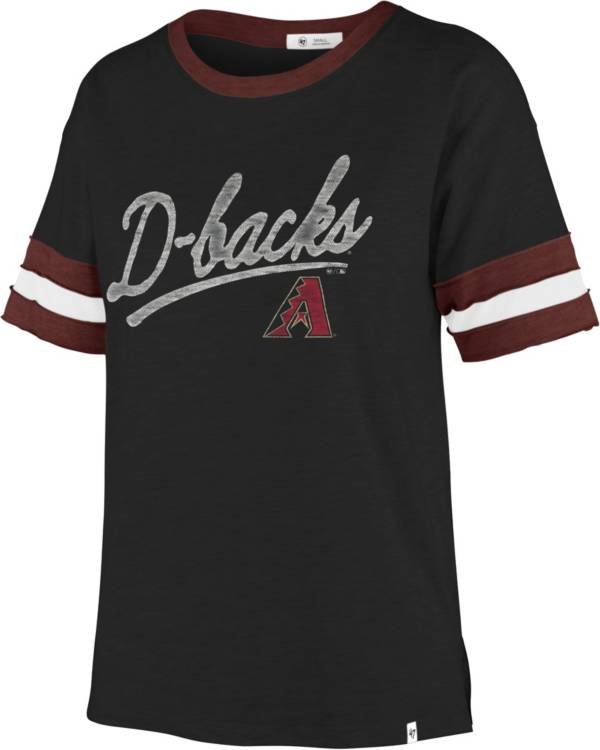 '47 Women's Arizona Diamondbacks Black Dani T-Shirt