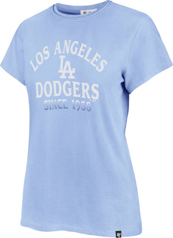 '47 Women's Los Angeles Dodgers Blue Fade Frankie T-Shirt product image