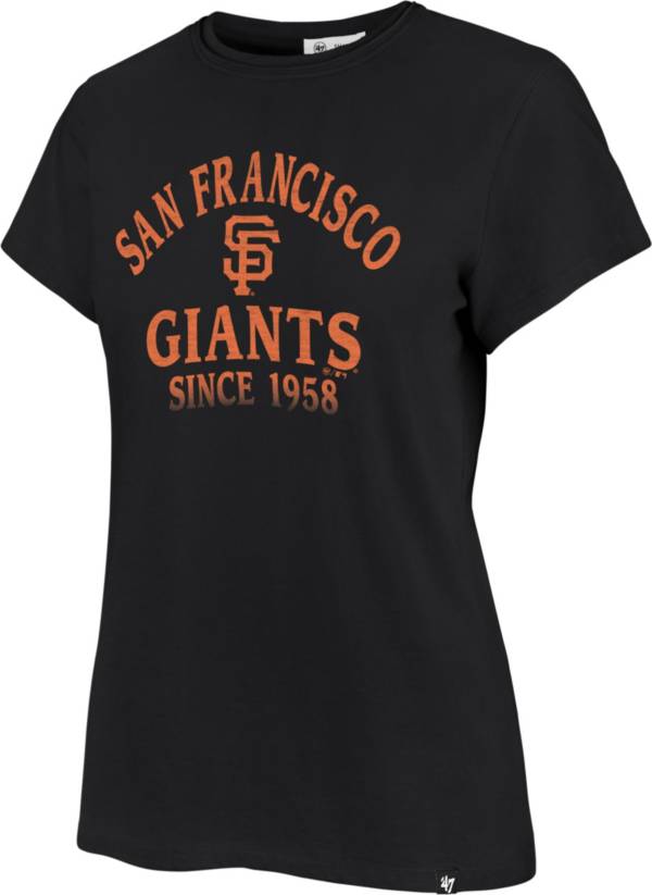 '47 Women's San Francisco Giants Black Fade Frankie T-Shirt