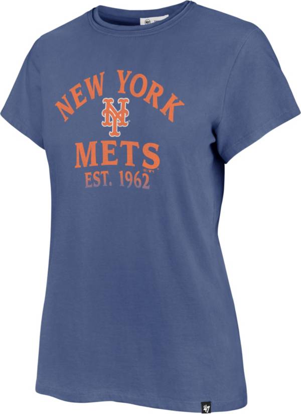 '47 Women's New York Mets Blue Fade Frankie T-Shirt