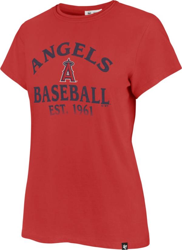 '47 Women's Los Angeles Angels Red Fade Frankie T-Shirt product image
