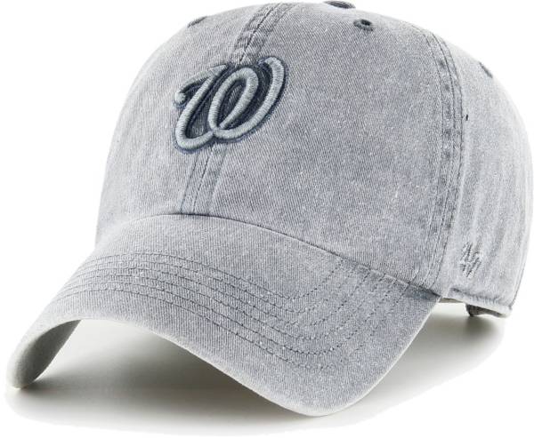 '47 Women's Washington Nationals Blue Mist Clean Up Adjustable Hat