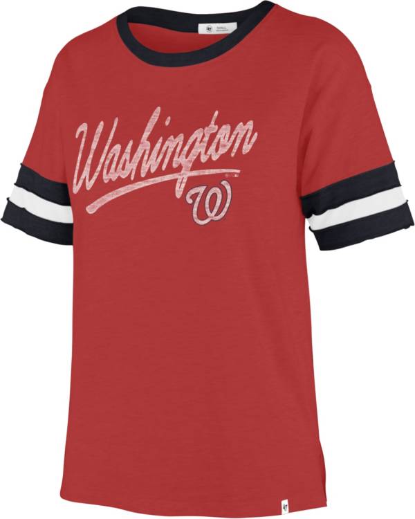 '47 Women's Washington Nationals Red Dani T-Shirt