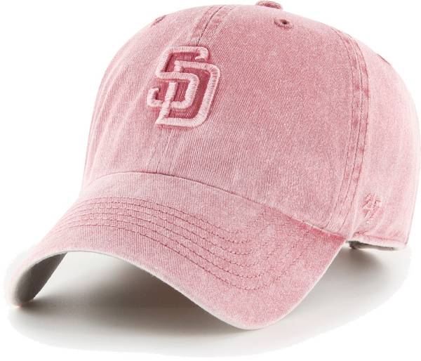 '47 Women's San Diego Padres Pink Mist Clean Up Adjustable Hat