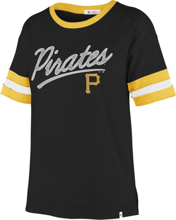 '47 Women's Pittsburgh Pirates Black Dani T-Shirt