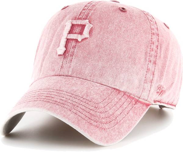 '47 Women's Pittsburgh Pirates Pink Mist Clean Up Adjustable Hat