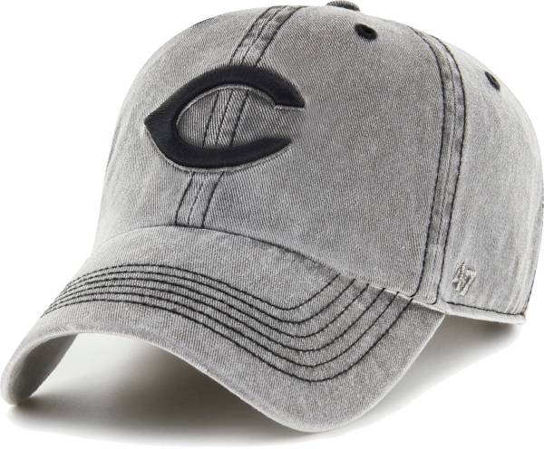 '47 Women's Cincinnati Reds Black Mist Clean Up Adjustable Hat