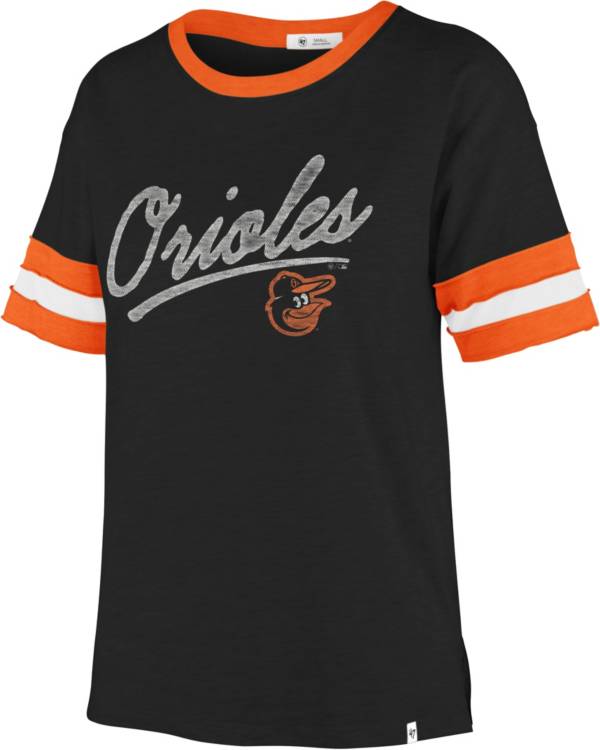 '47 Women's Baltimore Orioles Black Dani T-Shirt