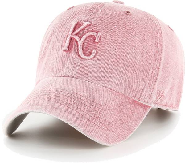 '47 Women's Kansas City Royals Pink Mist Clean Up Adjustable Hat