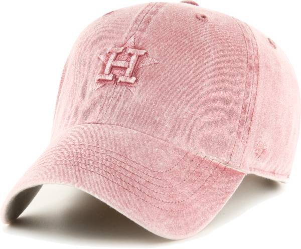 '47 Women's Houston Astros Pink Mist Clean Up Adjustable Hat