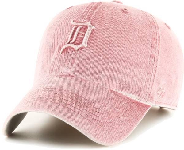 '47 Women's Detroit Tigers Pink Mist Clean Up Adjustable Hat