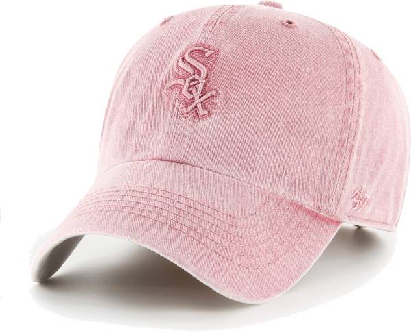 '47 Women's Chicago White Sox Pink Mist Clean Up Adjustable Hat