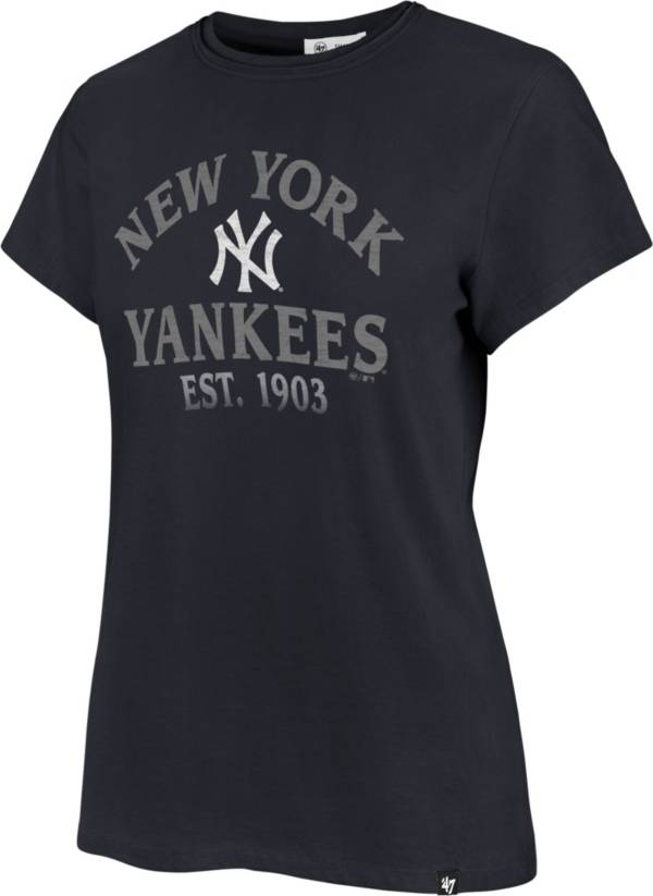 '47 Women's New York Yankees Blue Fade Frankie T-Shirt