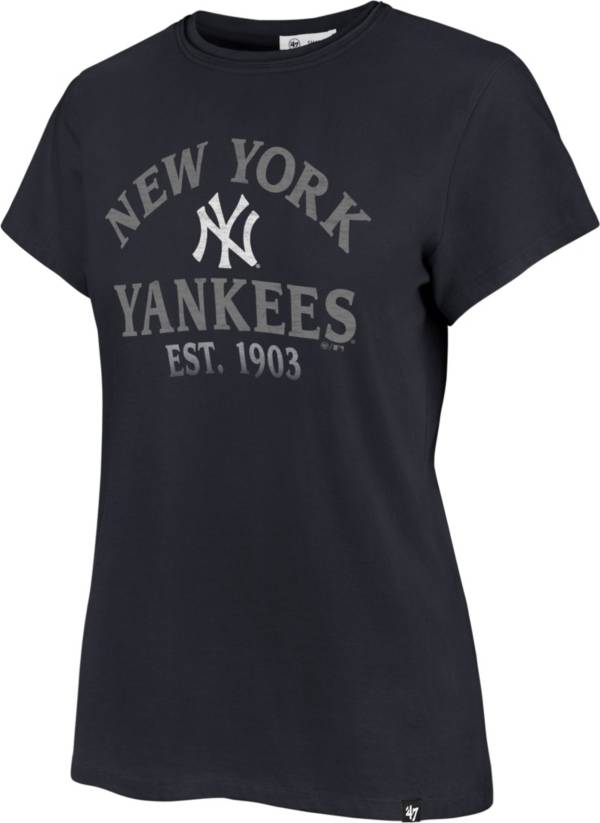 '47 Women's New York Yankees Blue Fade Frankie T-Shirt product image