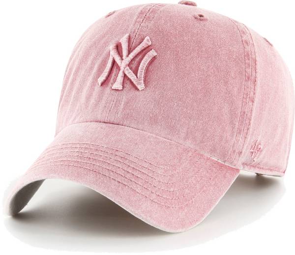 '47 Women's New York Yankees Pink Mist Clean Up Adjustable Hat product image