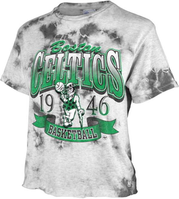 '47 Women's 2021-22 City Edition Boston Celtics Grey Tubular T-Shirt