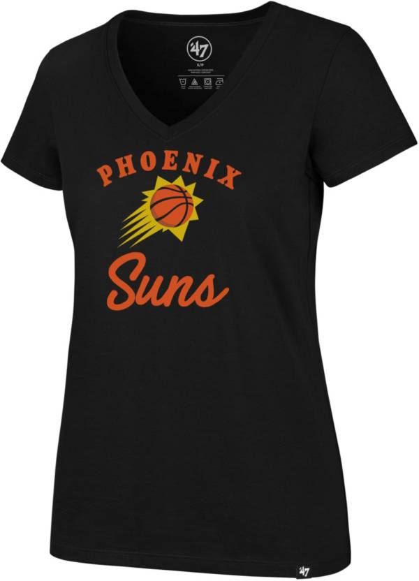 ‘47 Women's Phoenix Suns Black Script T-Shirt