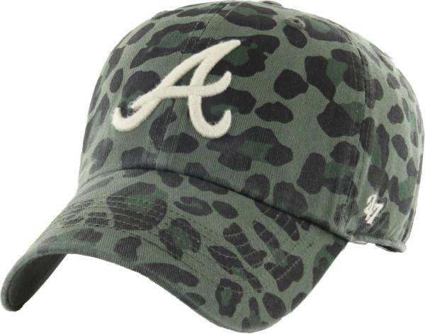 '47 Women's Alabama Crimson Tide Green Cheetah Clean Up Adjustable Hat product image