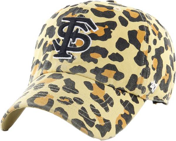 ‘47 Florida State Seminoles Gold Cheetah Clean Up Adjustable Hat