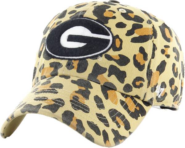 ‘47 Georgia Bulldogs Gold Cheetah Clean Up Adjustable Hat