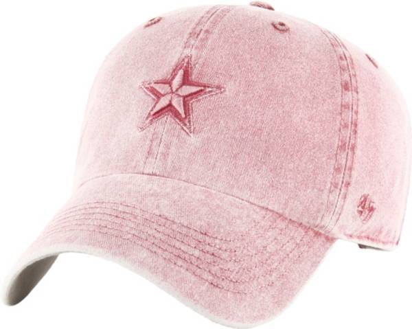 '47 Women's Dallas Cowboys Pink Adjustable Clean Up Hat product image