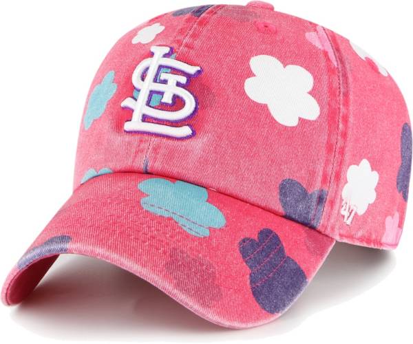 '47 Youth St. Louis Cardinals Pink Clean Up Adjustable Hat