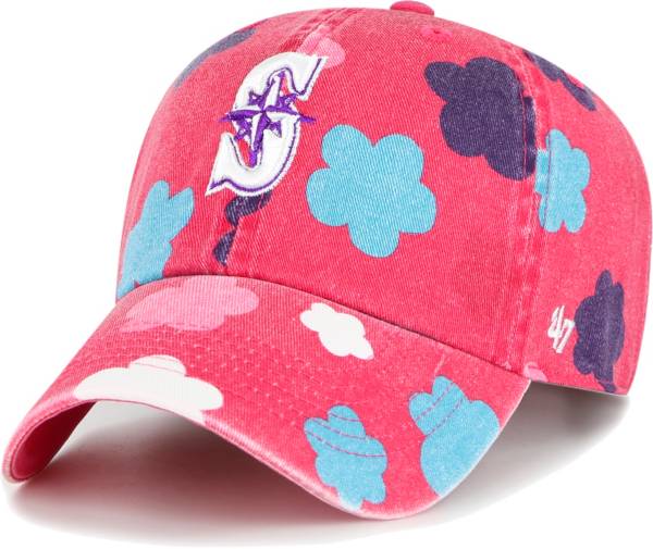'47 Youth Seattle Mariners Pink Clean Up Adjustable Hat product image