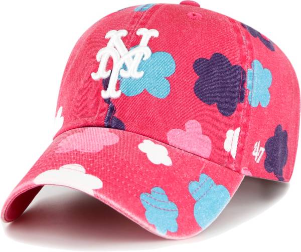 '47 Youth New York Mets Pink Clean Up Adjustable Hat product image