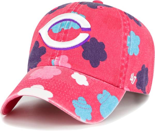 '47 Youth Cincinnati Reds Pink Clean Up Adjustable Hat product image