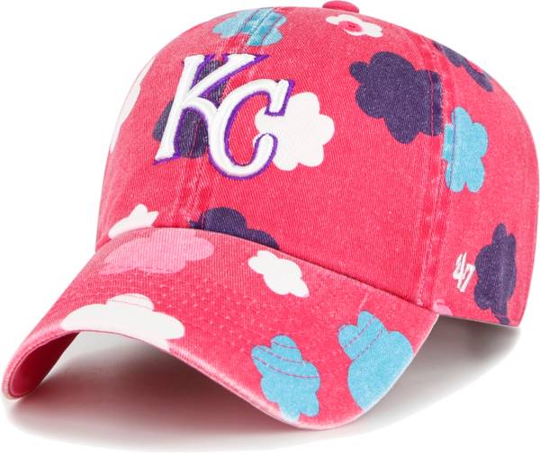'47 Youth Kansas City Royals Pink Clean Up Adjustable Hat