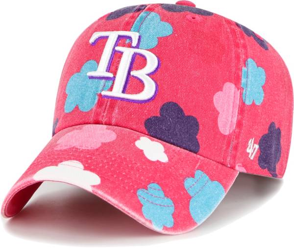 '47 Youth Tampa Bay Rays Pink Clean Up Adjustable Hat