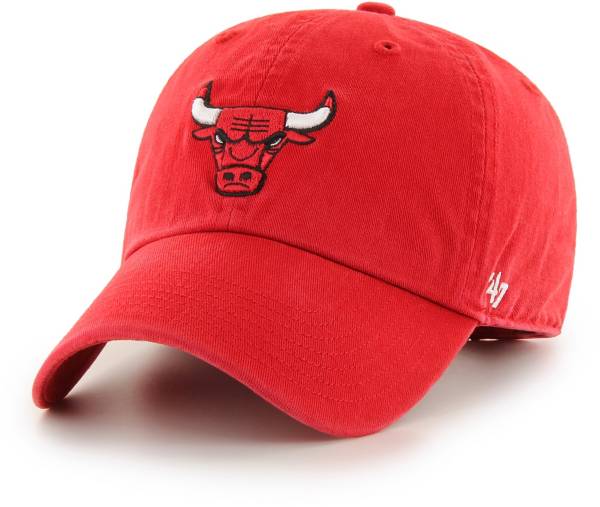 ‘47 Youth Chicago Bulls Red Clean Up Adjustable Hat