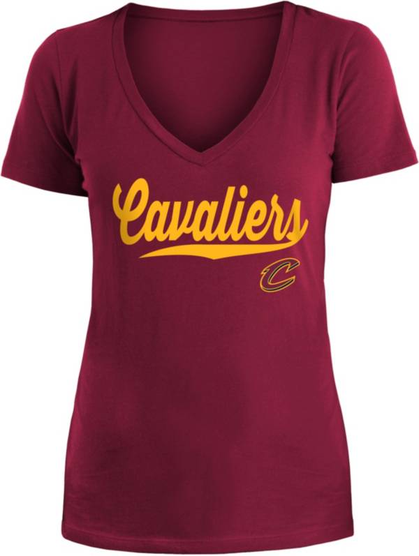5th & Ocean Women's Cleveland Cavaliers Red Logo T-Shirt