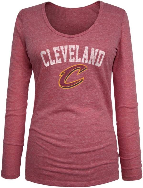 5th & Ocean Women's Cleveland Cavaliers Red Long Sleeve T-Shirt product image