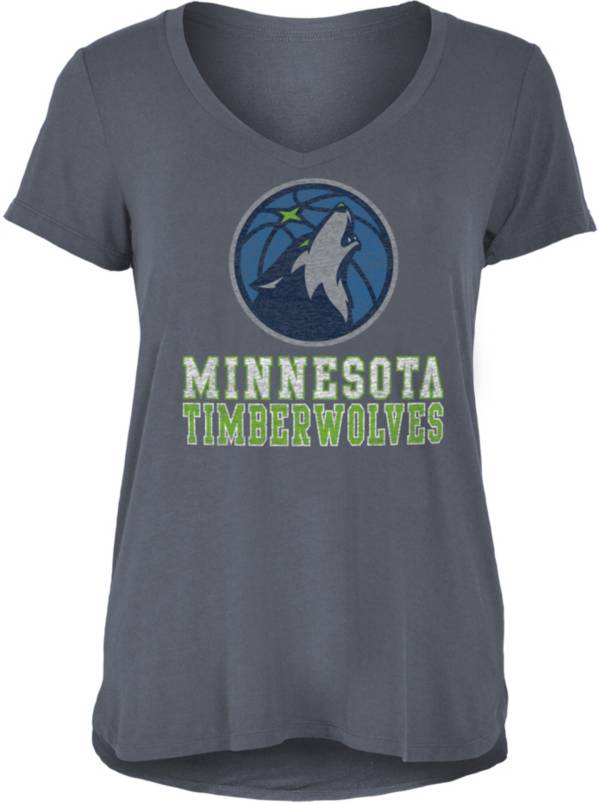 5th & Ocean Women's Minnesota Timberwolves Blue T-Shirt product image