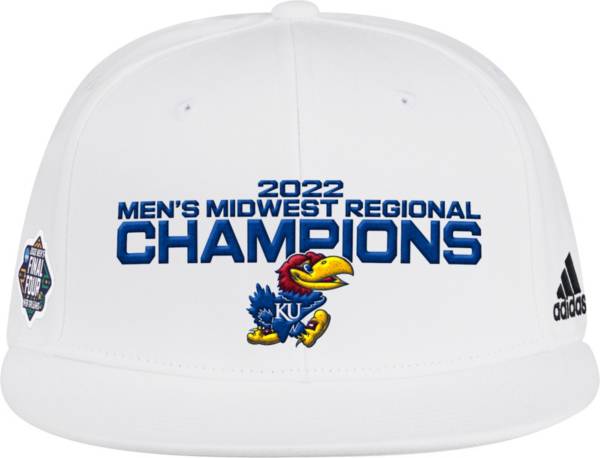 adidas Kansas Jayhawks 2022 Men's Basketball Final Four Bound Locker Room Hat
