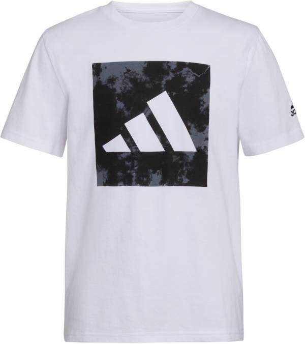 adidas Bleach 3-Bar Short Sleeve T-Shirt