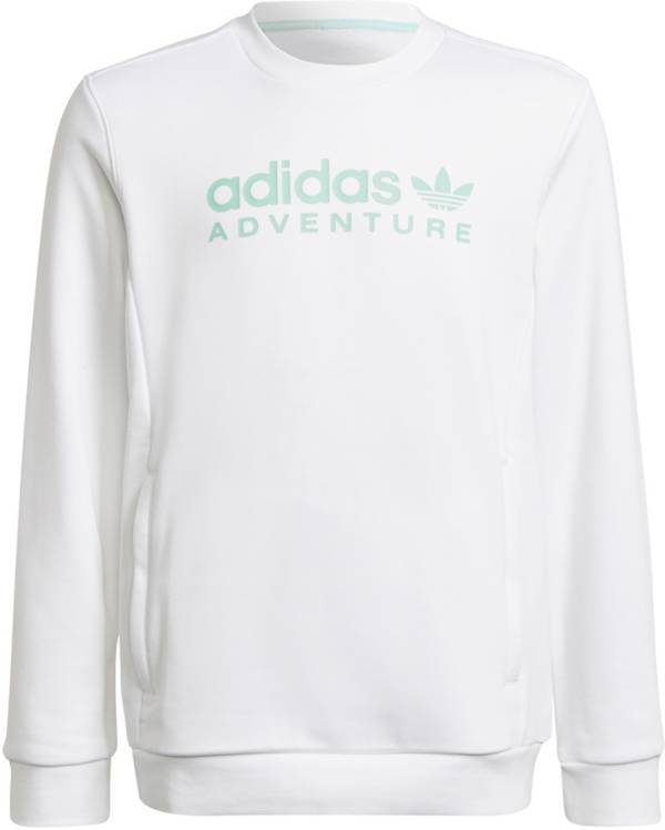 adidas Boys' Adventure Crewneck Sweatshirt