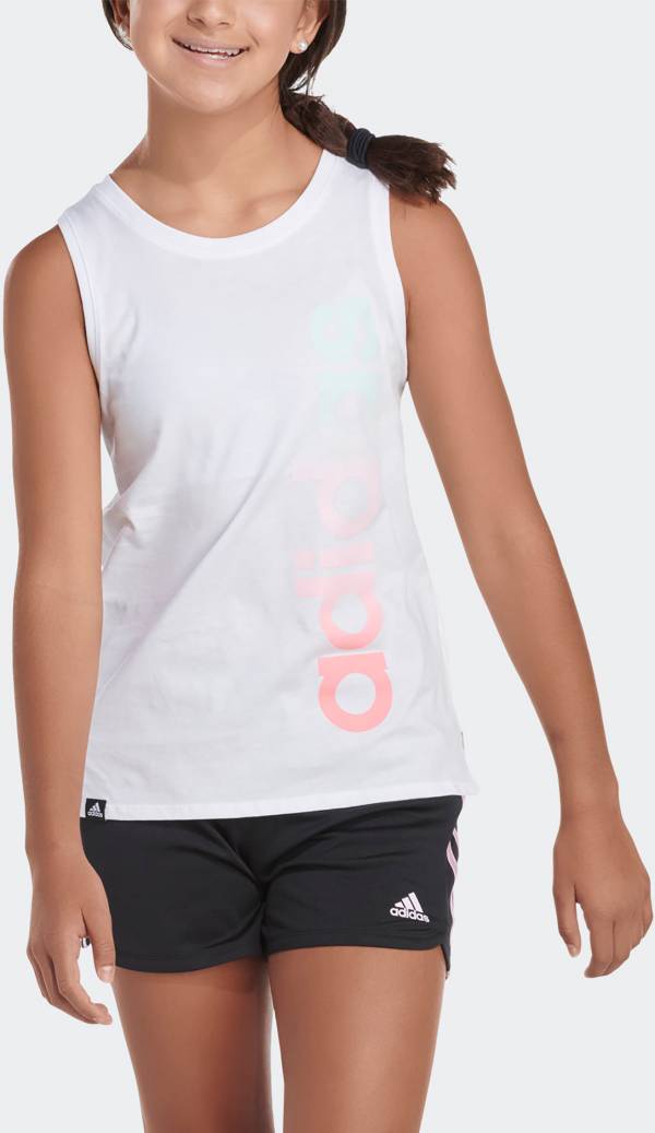 adidas Girls' Muscle Tank Top