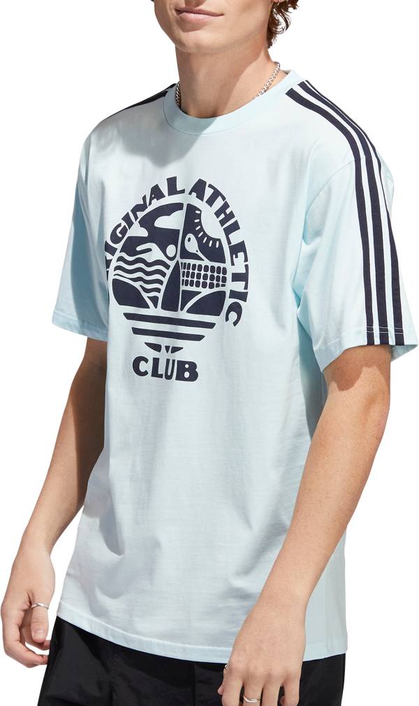 adidas Originals Men's Athletic Club 3-Stripes T-Shirt